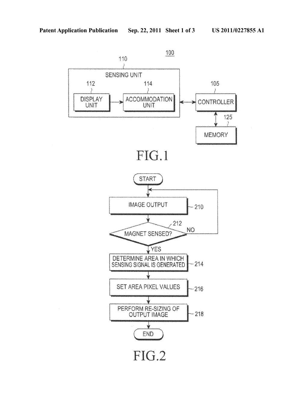 Display apparatus and method for portable terminal - diagram, schematic, and image 02