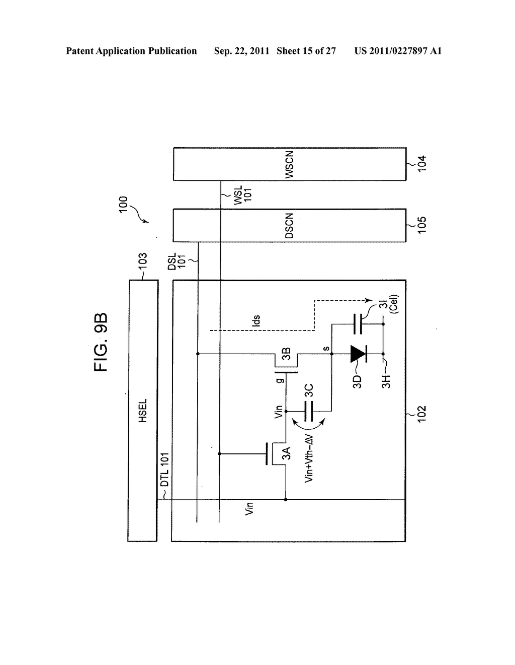 Display device, driving method thereof, and electronic apparatus - diagram, schematic, and image 16