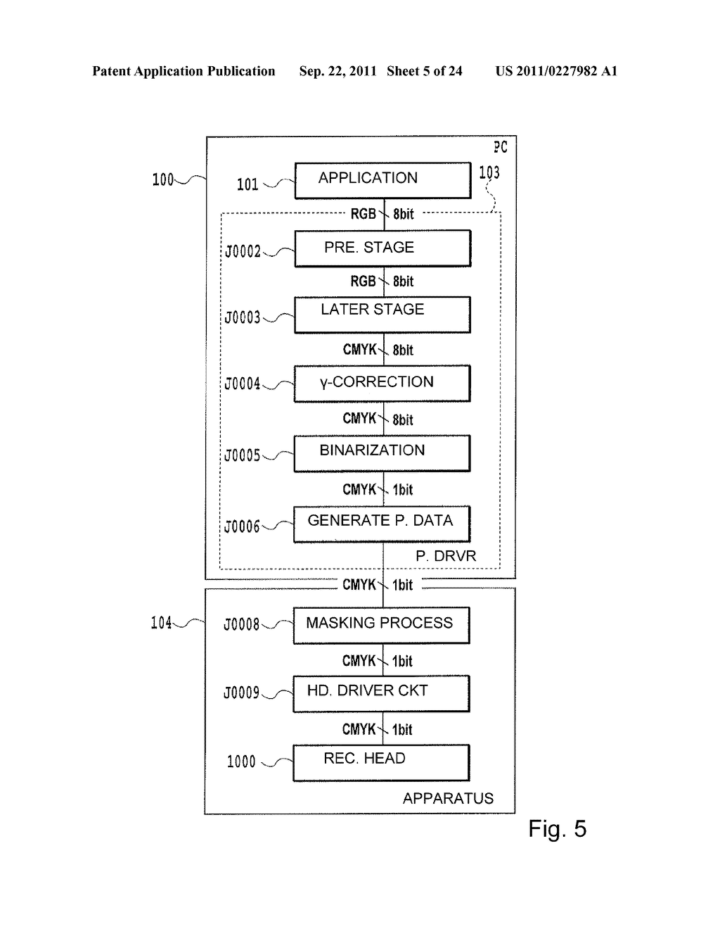 RECORDING APPARATUS AND RECORDING METHOD - diagram, schematic, and image 06