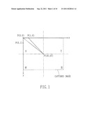 DISTANCE ACQUISITION DEVICE, LENS CORRECTING SYSTEM AND METHOD APPLYING     THE DISTANCE ACQUISITION DEVICE diagram and image