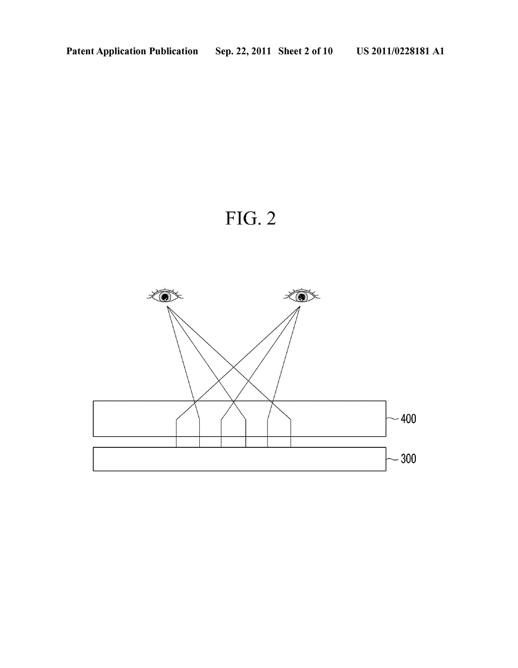 IMAGE DISPLAY DEVICE USING DIFFRACTIVE LENS - diagram, schematic, and image 03