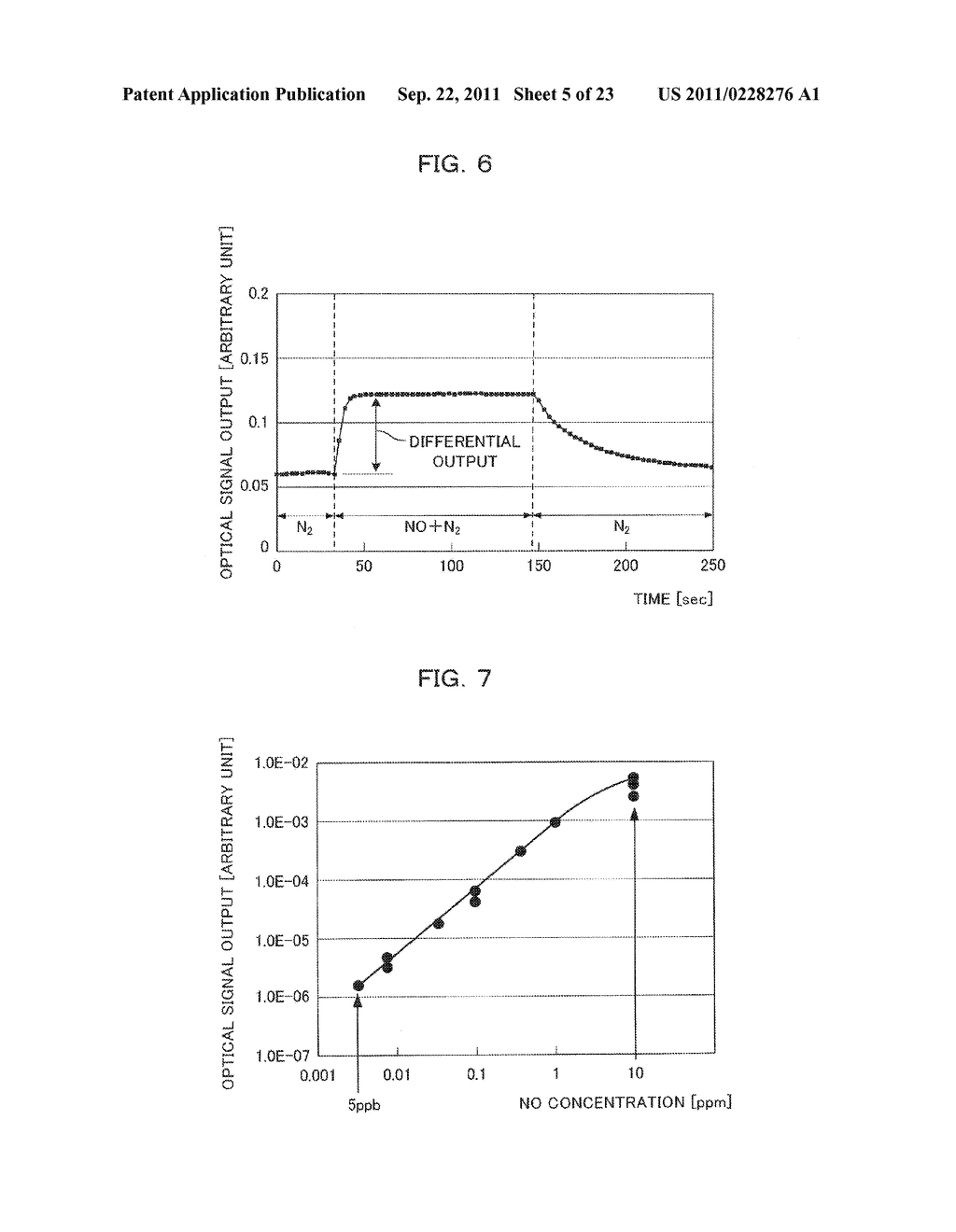 NITROGEN OXIDE SENSING ELEMENT, NITROGEN OXIDE SENSOR, NITROGEN OXIDE     CONCENTRATION DETERMINATION DEVICE USING SAME, AND METHOD FOR DETERMINING     NITROGEN OXIDE CONCENTRATION - diagram, schematic, and image 06