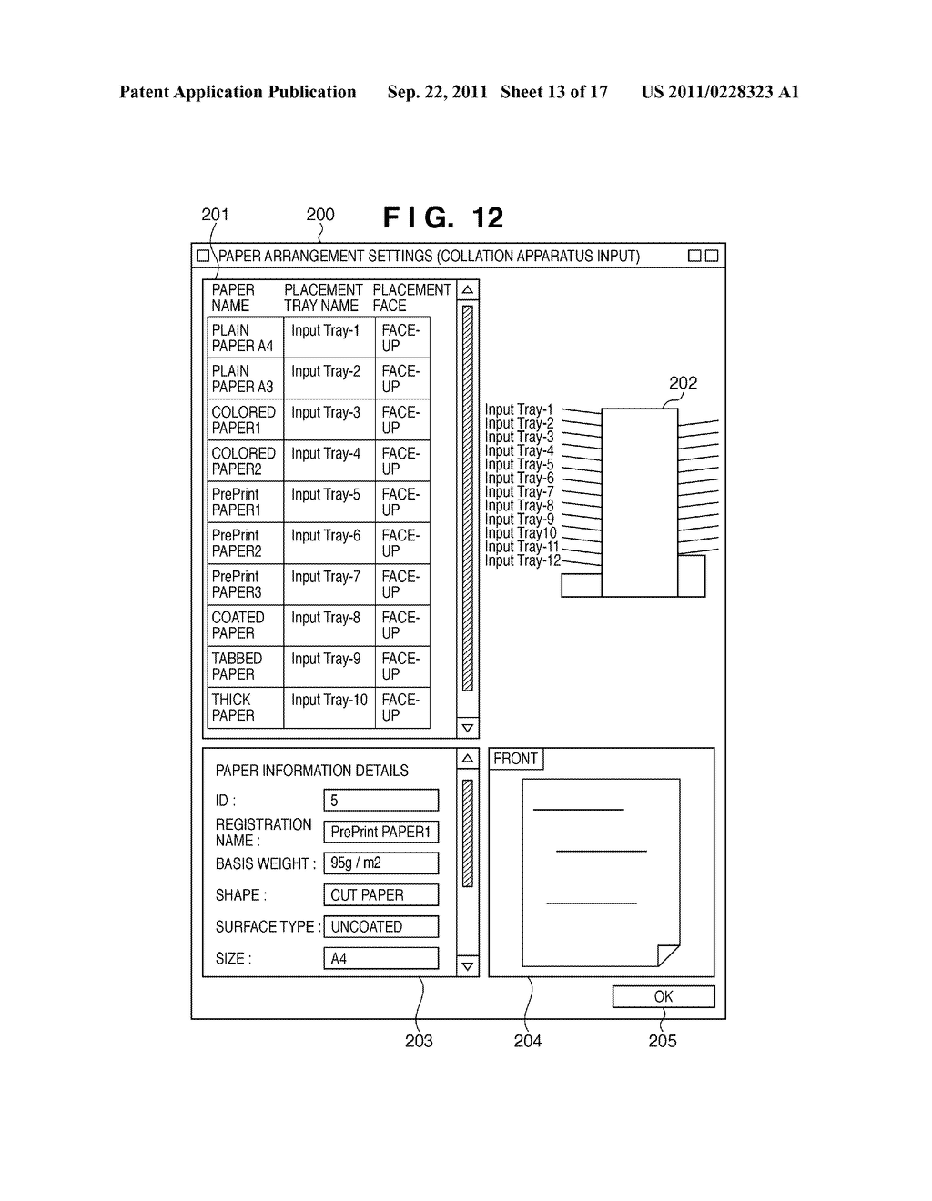 INFORMATION PROCESSING APPARATUS, METHOD FOR CONTROLLING INFORMATION     PROCESSING APPARATUS, AND COMPUTER-READABLE STORAGE MEDIUM THAT STORES A     PROGRAM - diagram, schematic, and image 14