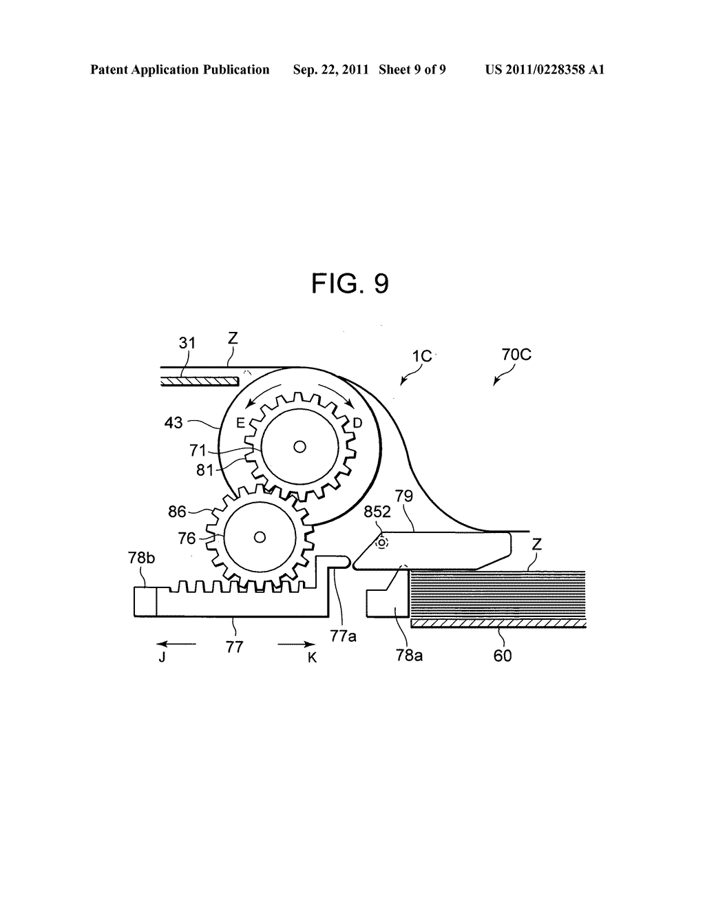 Medium transport apparatus, image scanning apparatus and image processing     aparatus - diagram, schematic, and image 10