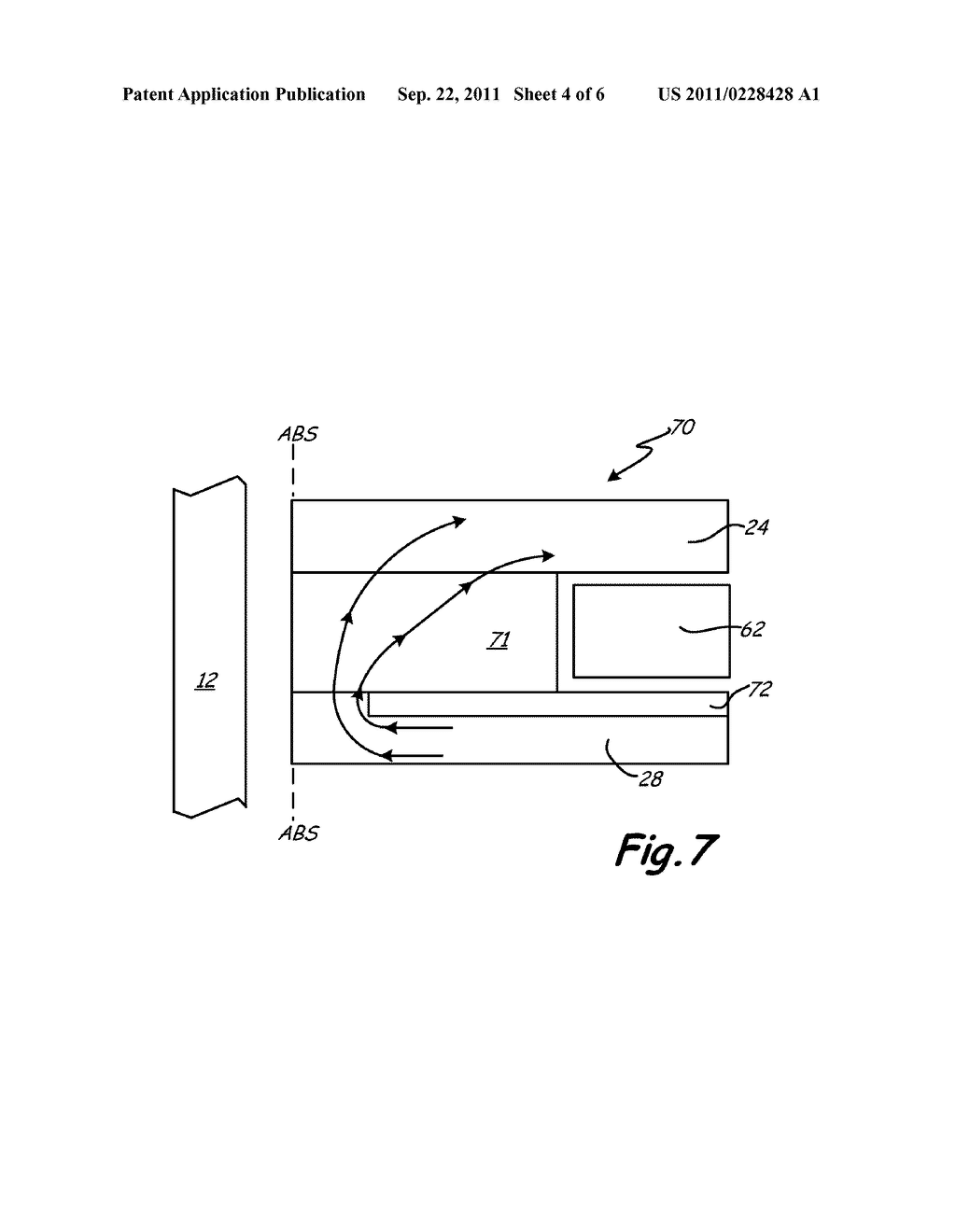 TRILAYER READER WITH CURRENT CONSTRAINT AT THE ABS - diagram, schematic, and image 05