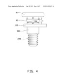 FASTENER AND FIXING DEVICE AND ELECTRONIC DEVICE USING THE SAME diagram and image