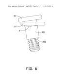 FASTENER AND FIXING DEVICE AND ELECTRONIC DEVICE USING THE SAME diagram and image