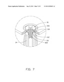 FASTENER AND FIXING DEVICE AND ELECTRONIC DEVICE USING THE SAME diagram and image