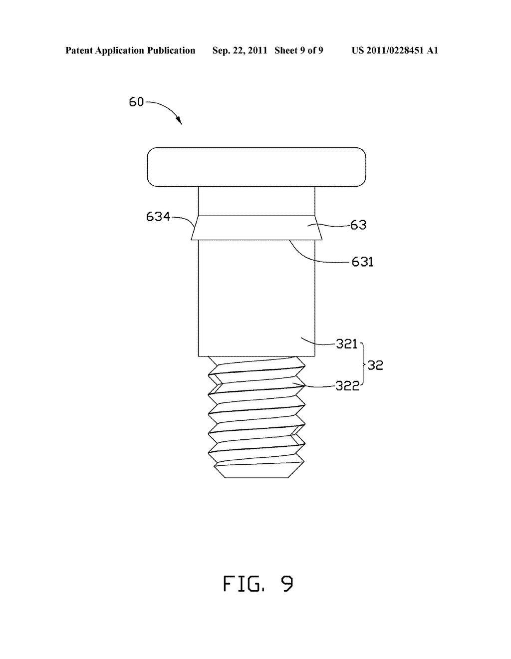 FASTENER AND FIXING DEVICE AND ELECTRONIC DEVICE USING THE SAME - diagram, schematic, and image 10