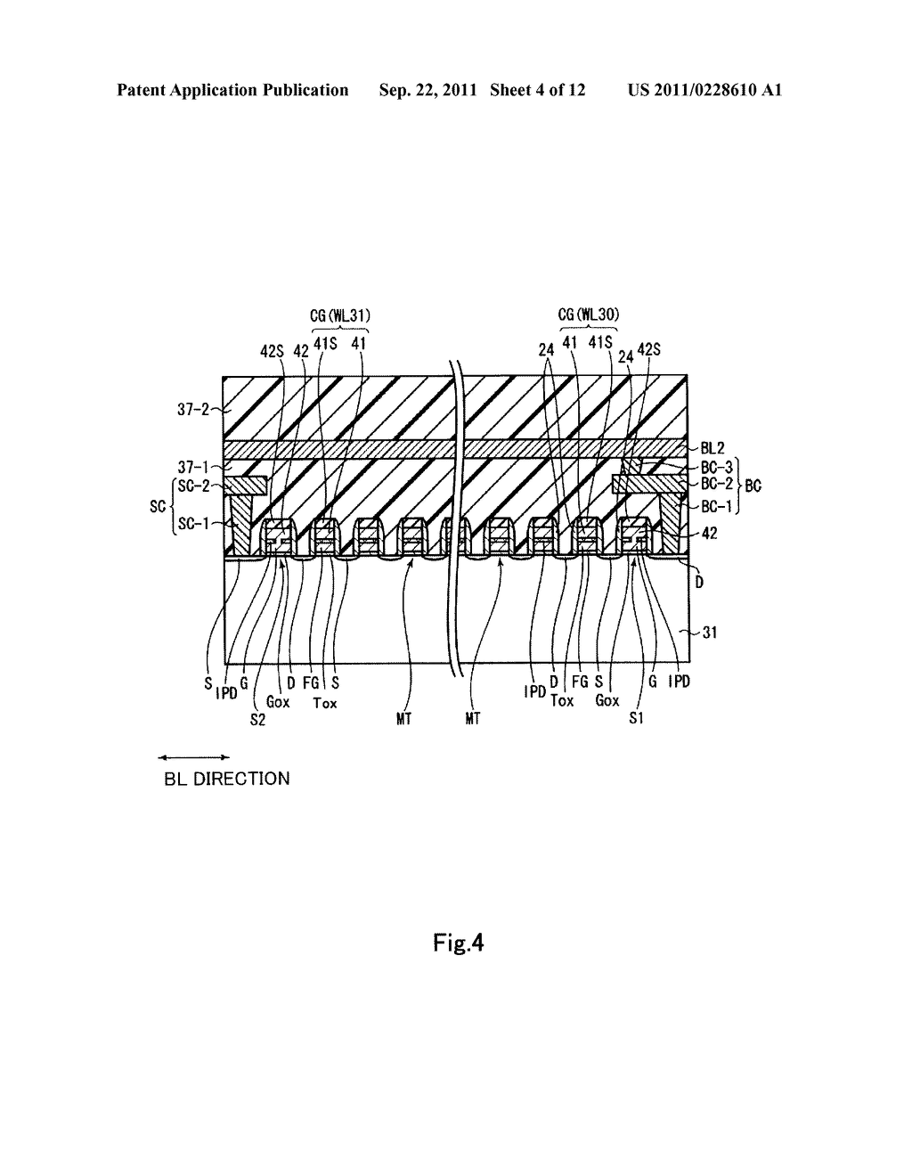 NON-VOLATILE SEMICONDUCTOR MEMORY DEVICE AND A PROGRAMMING METHOD THEREOF - diagram, schematic, and image 05