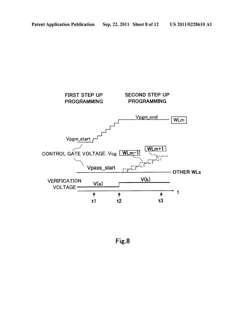 NON-VOLATILE SEMICONDUCTOR MEMORY DEVICE AND A PROGRAMMING METHOD THEREOF - diagram, schematic, and image 09