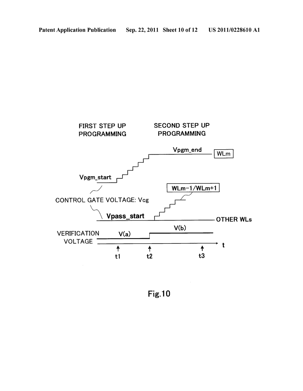 NON-VOLATILE SEMICONDUCTOR MEMORY DEVICE AND A PROGRAMMING METHOD THEREOF - diagram, schematic, and image 11