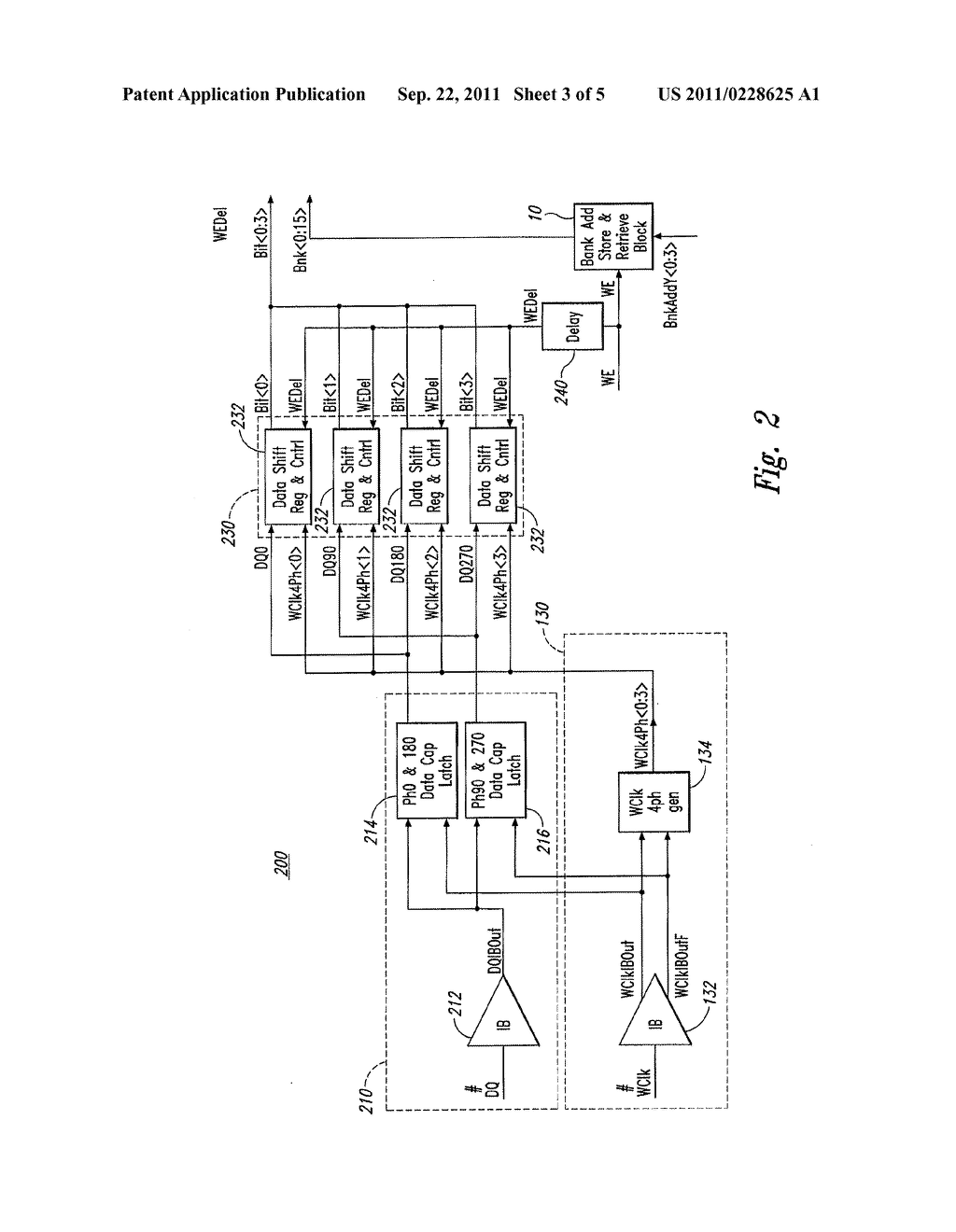 WRITE COMMAND AND WRITE DATA TIMING CIRCUIT AND METHODS FOR TIMING THE     SAME - diagram, schematic, and image 04