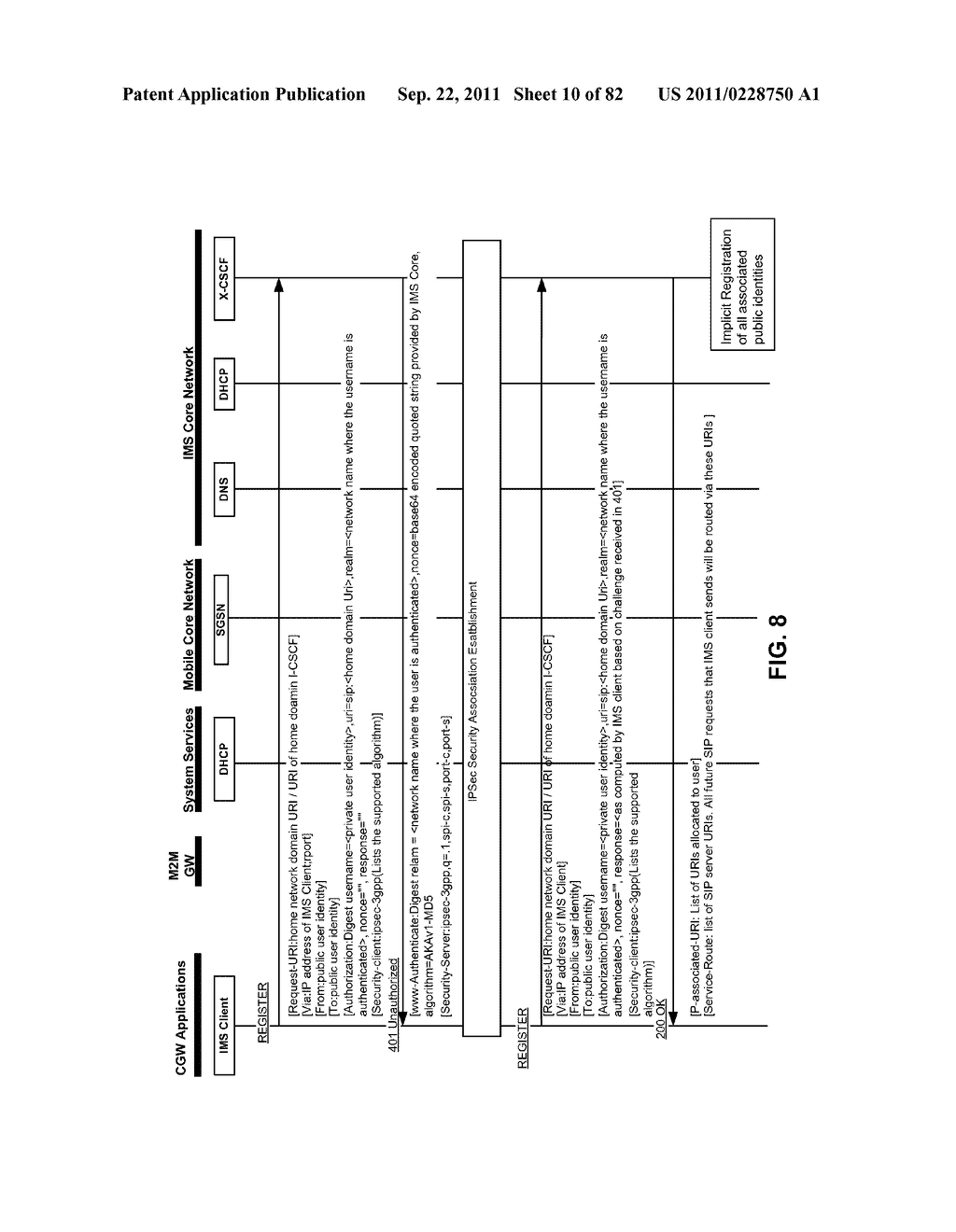 Extended Local IP Access For A Converged Gateway In A Hybrid Network - diagram, schematic, and image 11