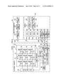 Radiographic image capturing system diagram and image