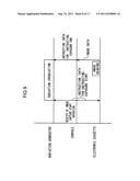 Radiographic image capturing system diagram and image