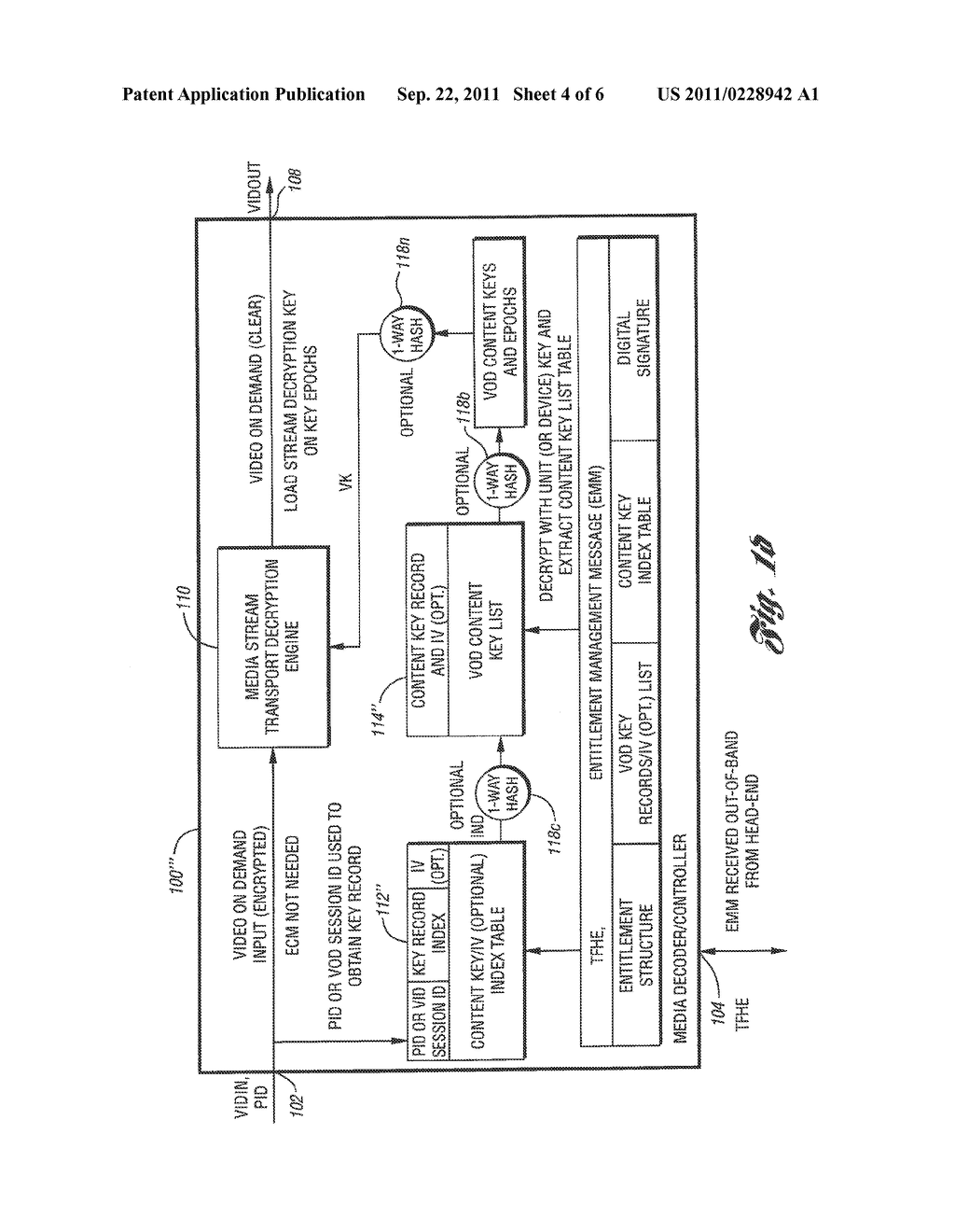 Reduced Hierarchy Key Management System and Method - diagram, schematic, and image 05