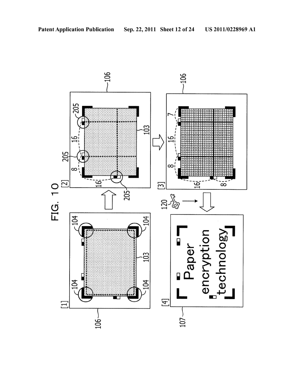 MARKER PLACEMENT DEVICE, MARKER PLACEMENT DETECTING DEVICE, AND COMPUTER     READABLE STORAGE MEDIUM FOR STORING MARKER PLACEMENT PROGRAM - diagram, schematic, and image 13