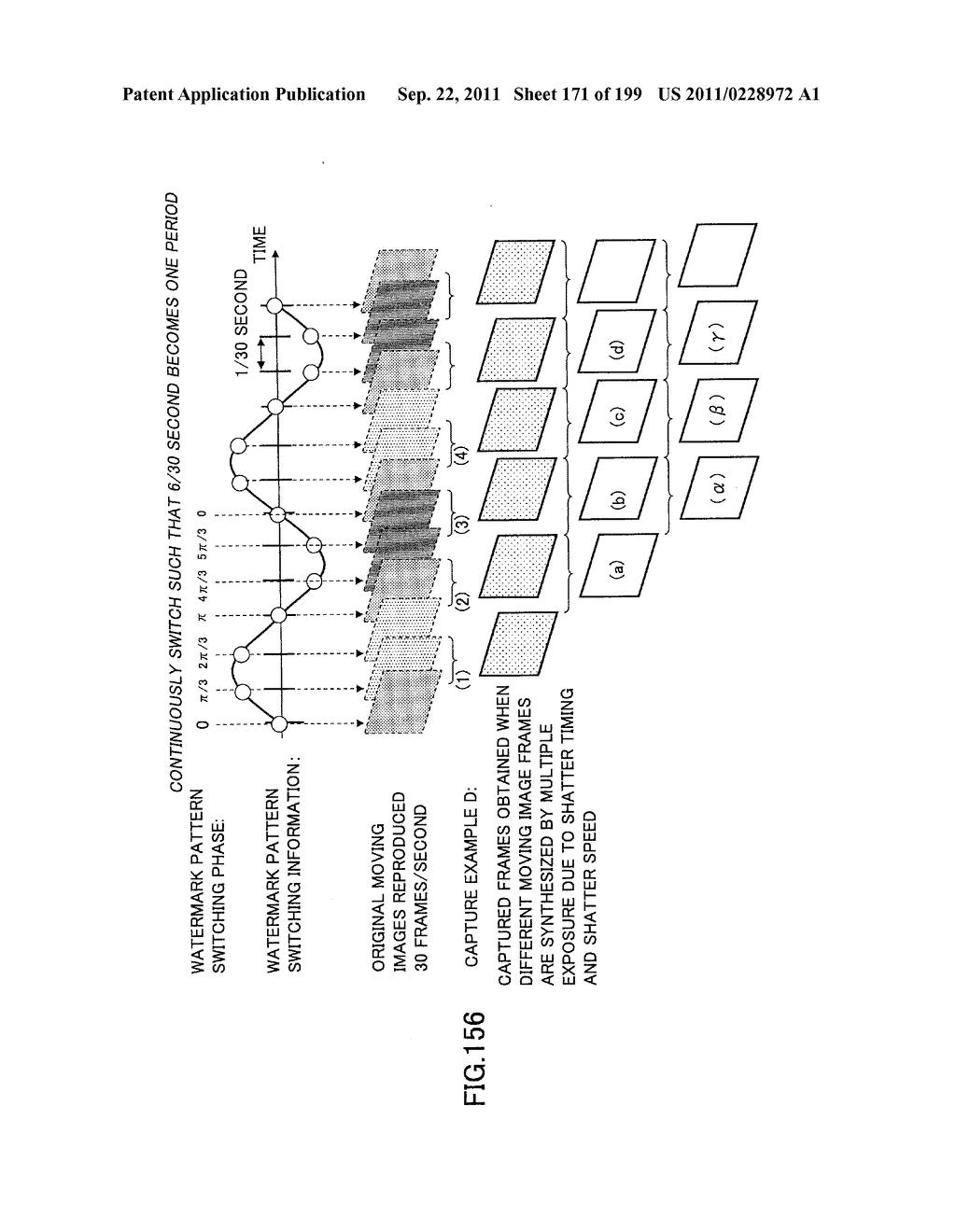 DIGITAL WATERMARK PADDING METHOD, DIGITAL WATERMARK PADDING DEVICE,     DIGITAL WATERMARK DETECTING METHOD, DIGITAL WATERMARK DETECTING DEVICE,     AND PROGRAM - diagram, schematic, and image 172