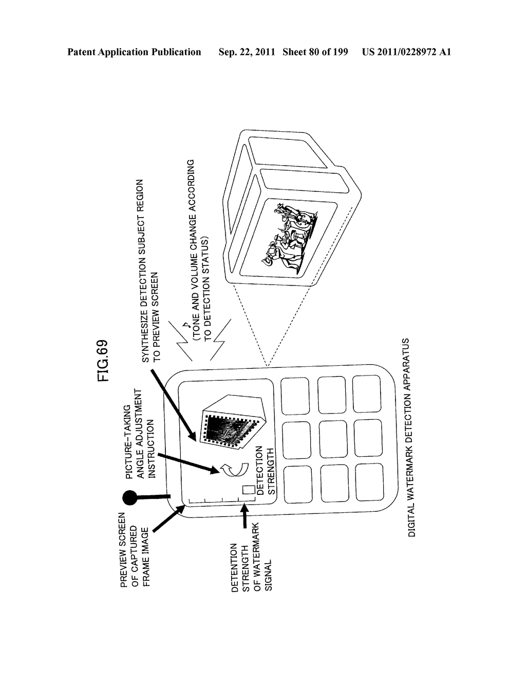 DIGITAL WATERMARK PADDING METHOD, DIGITAL WATERMARK PADDING DEVICE,     DIGITAL WATERMARK DETECTING METHOD, DIGITAL WATERMARK DETECTING DEVICE,     AND PROGRAM - diagram, schematic, and image 81