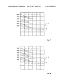 METHOD AND DEVICE FOR MEASURING THE RELATIVE LOCAL POSITION ERROR OF ONE     OF THE SECTIONS OF AN OBJECT THAT IS EXPOSED SECTION BY SECTION diagram and image