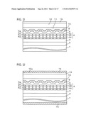 OPTICAL SEMICONDUCTOR DEVICE AND METHOD FOR FABRICATING THE OPTICAL     SEMICONDUCTOR DEVICE diagram and image