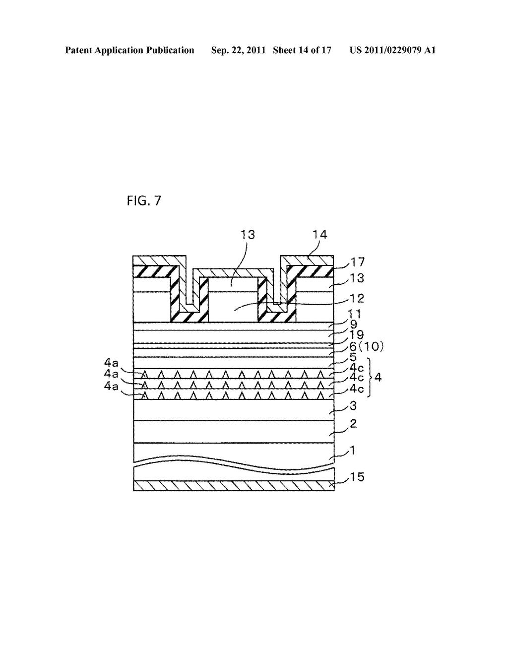 OPTICAL SEMICONDUCTOR DEVICE AND METHOD FOR FABRICATING THE OPTICAL     SEMICONDUCTOR DEVICE - diagram, schematic, and image 15