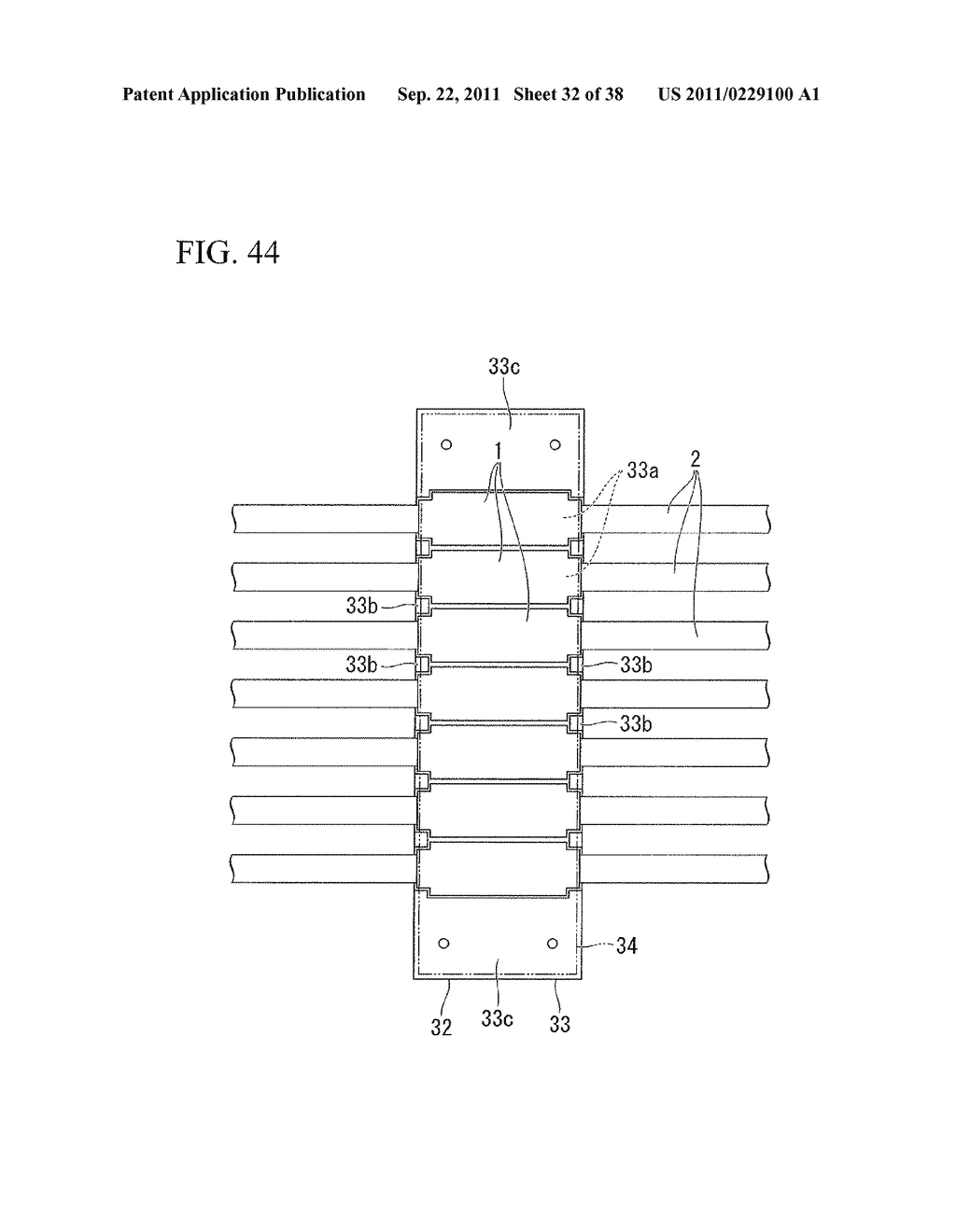 OPTICAL FIBER RIBBON HOLDING MEMBER, METHOD FOR HOLDING OPTICAL FIBER     RIBBON, AND BUNDLE OF OPTICAL FIBER RIBBON - diagram, schematic, and image 33