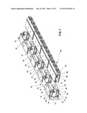 RELEASE LATCH FOR PRE-TERMINATED CASSETTE diagram and image