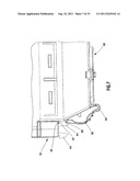 RELEASE LATCH FOR PRE-TERMINATED CASSETTE diagram and image