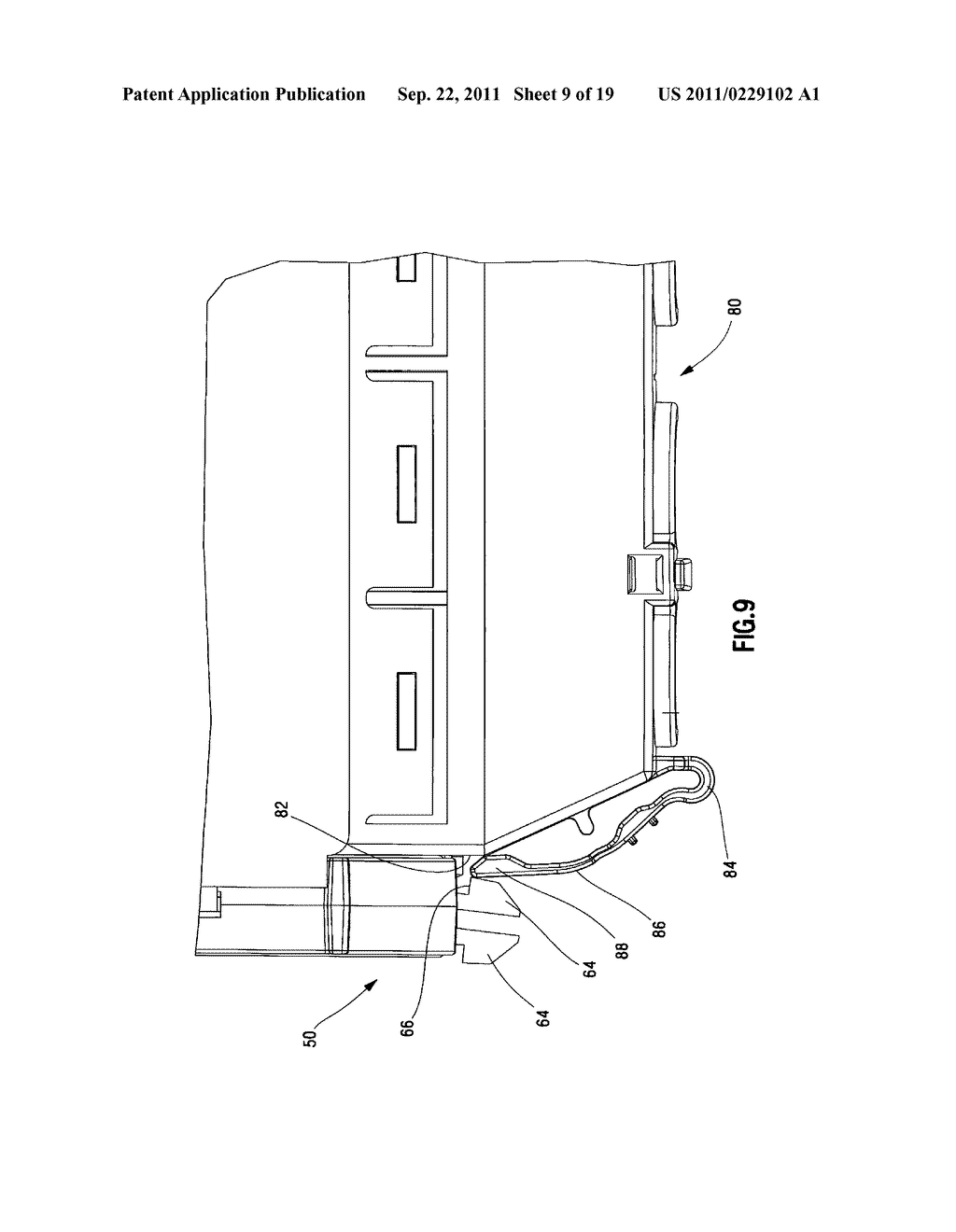 RELEASE LATCH FOR PRE-TERMINATED CASSETTE - diagram, schematic, and image 10