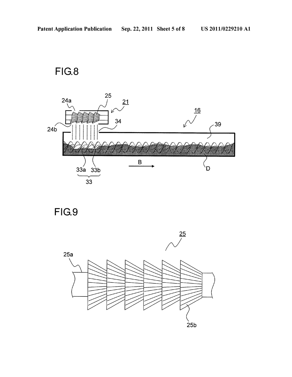 TONER DISPERSING MECHANISM, AND DEVELOPING DEVICE AND IMAGE FORMING     APPARATUS PROVIDED THEREWITH - diagram, schematic, and image 06