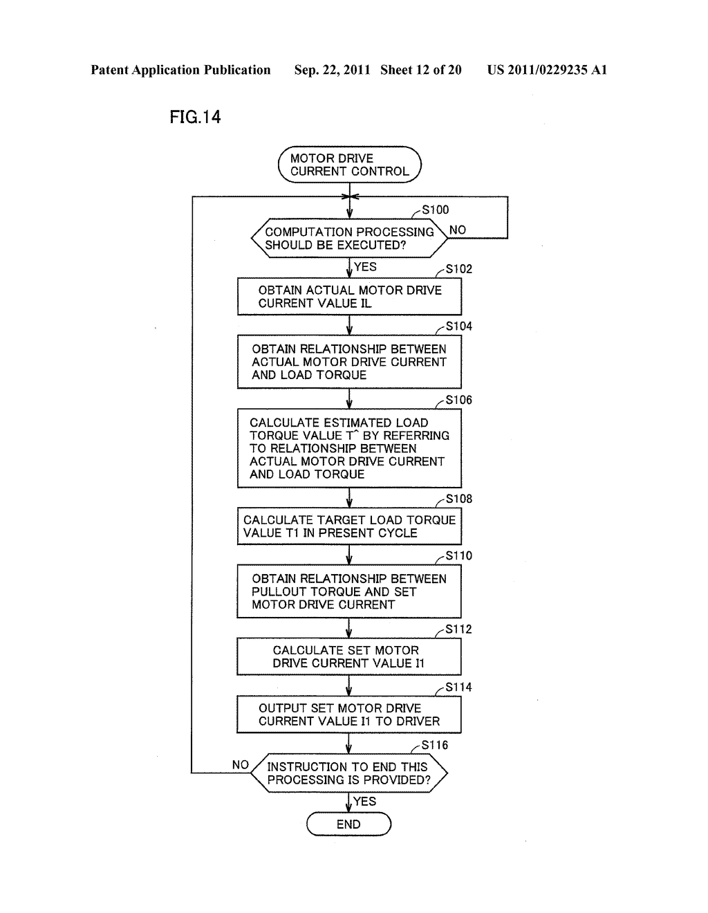 IMAGE FORMING APPARATUS HAVING STEPPING MOTOR ARRANGED IN CONVEYING PATH     FOR PAPER, AND METHOD FOR CONTROLLING STEPPING MOTOR IN IMAGE FORMING     APPARATUS - diagram, schematic, and image 13