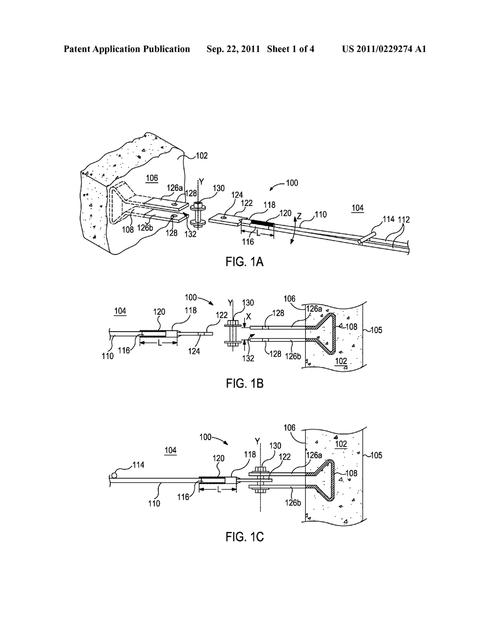 RETAINING WALL SOIL REINFORCING CONNECTOR AND METHOD - diagram, schematic, and image 02