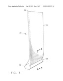 HYBRID CERAMIC MATRIX COMPOSITE TURBINE BLADES FOR IMPROVED PROCESSIBILITY     AND PERFORMANCE AND PROCESS FOR PRODUCING HYBRID TURBINE BLADES diagram and image