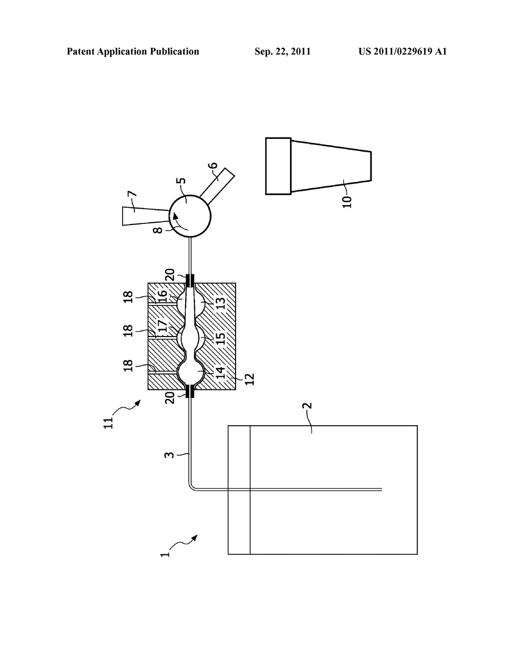 DOMESTIC BEVERAGE DISPENSING DEVICE HAVING COOLING MEANS - diagram, schematic, and image 02