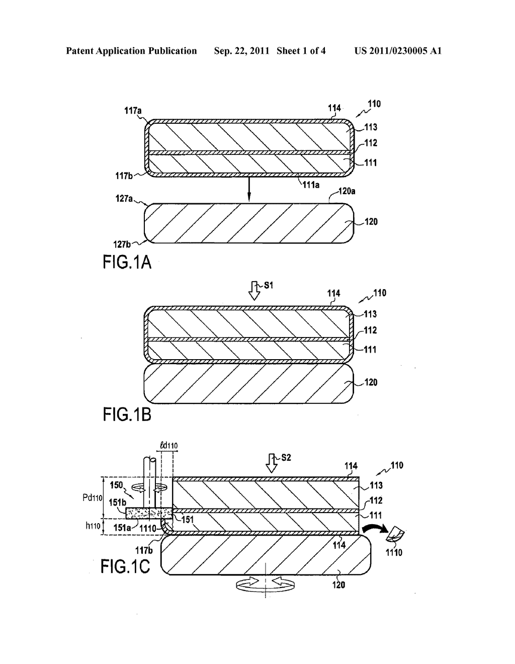 PROCESS FOR FABRICATING A MULTILAYER STRUCTURE WITH TRIMMING USING     THERMO-MECHANICAL EFFECTS - diagram, schematic, and image 02