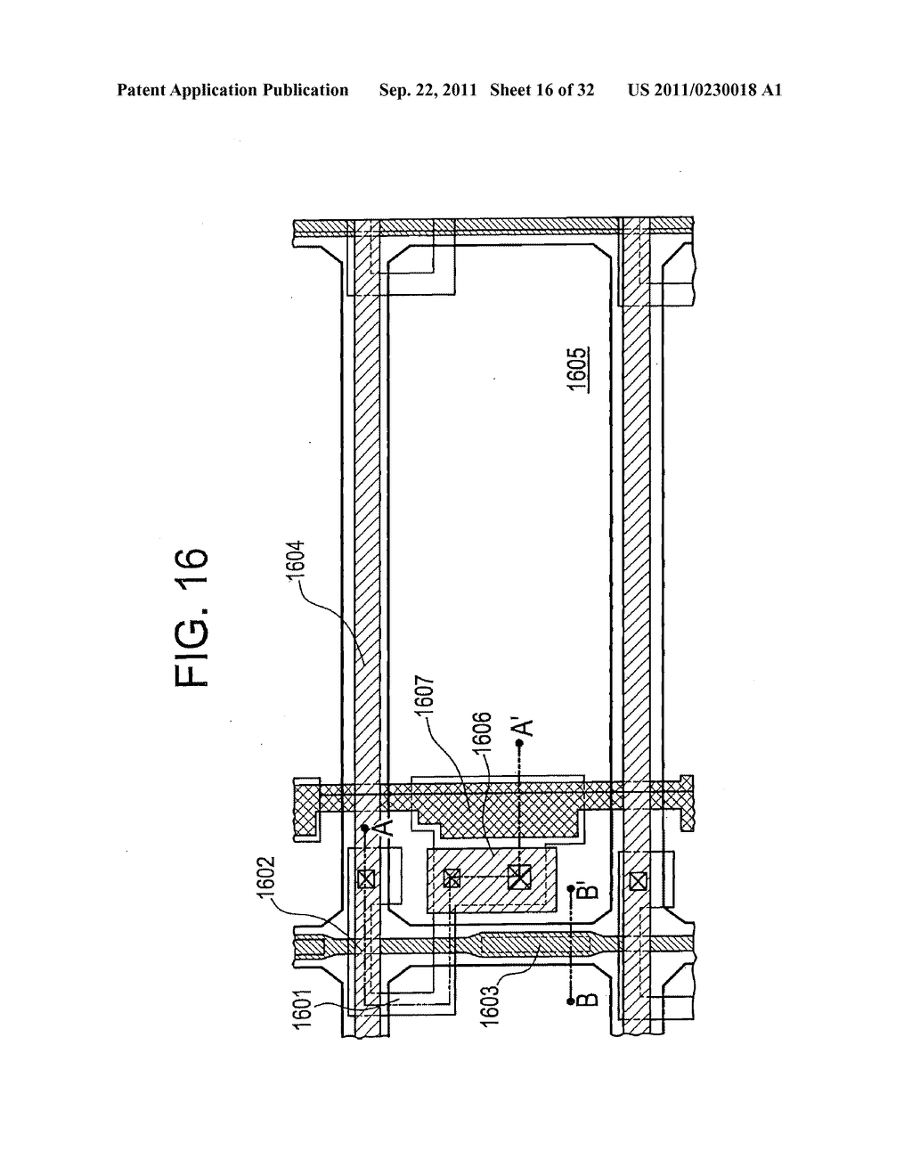 SEMICONDUCTOR DEVICE AND METHOD OF FABRICATING THE SAME - diagram, schematic, and image 17