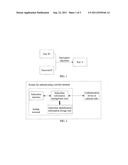 AUTHENTICATION METHOD FOR THE MOBILE TERMINAL AND A SYSTEM THEREOF diagram and image