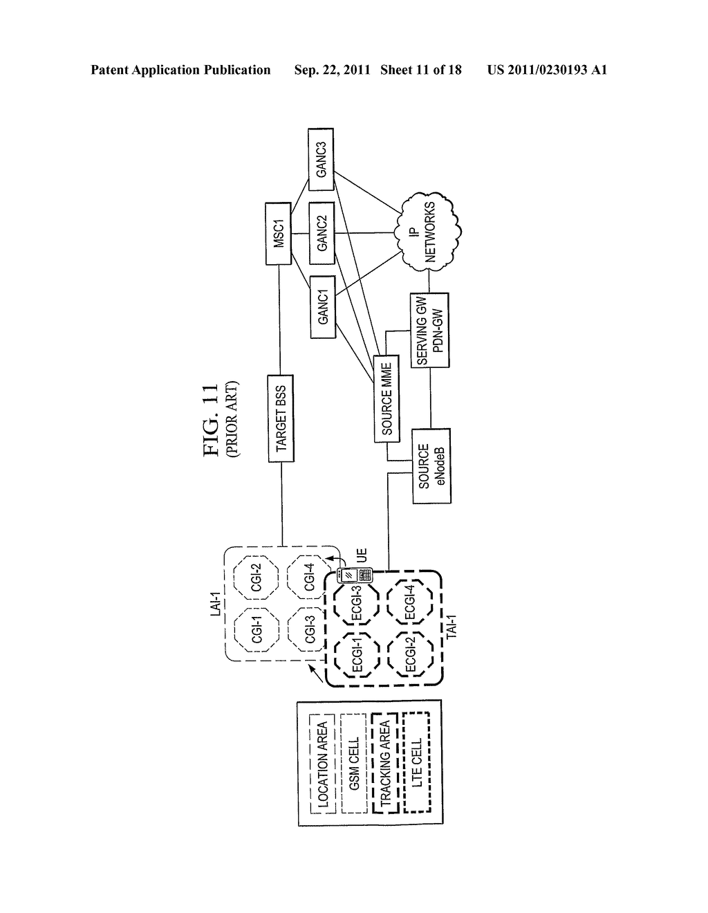 HANDOVER ROUTING IN CS-OVER-LTE-VIA-GAN SOLUTIONS - diagram, schematic, and image 12