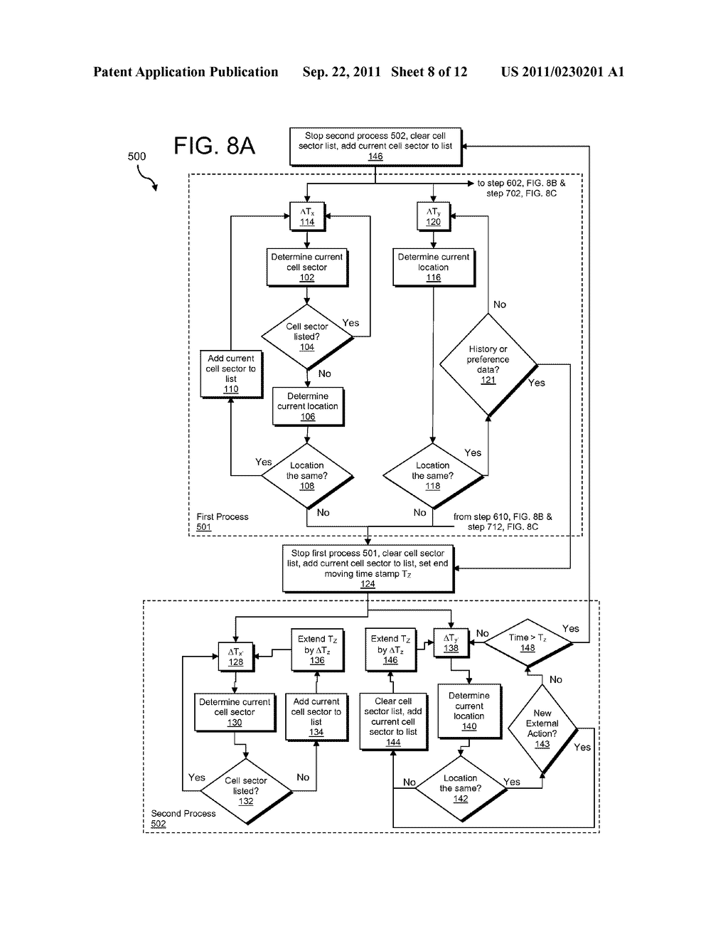 SYSTEM AND METHOD FOR DETERMINING MOBILE DEVICE LOCATION - diagram, schematic, and image 09