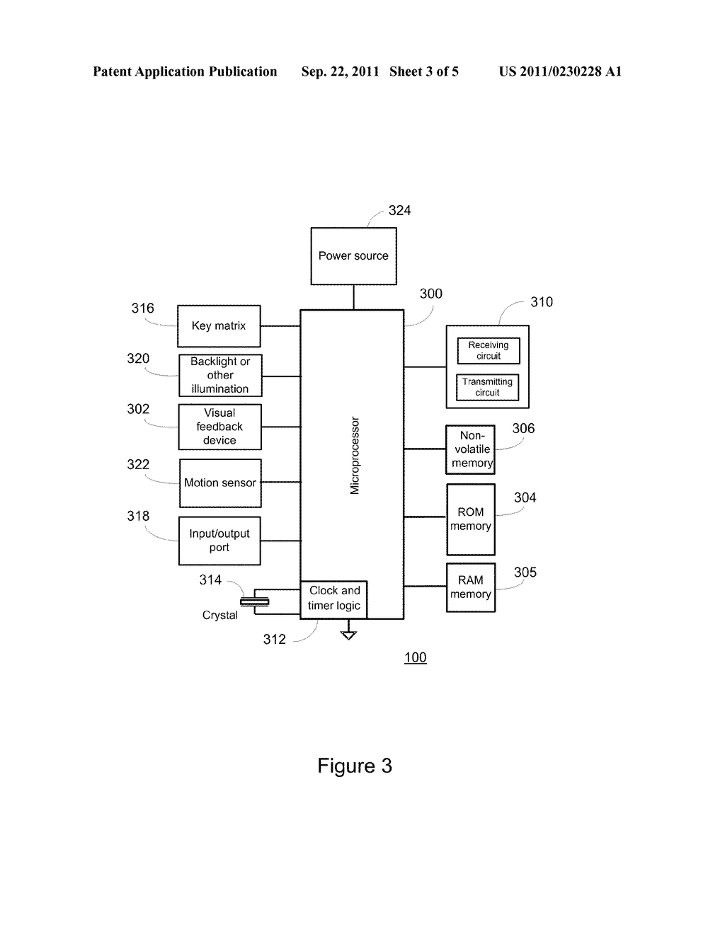 SYSTEM AND METHOD FOR BATTERY CONSERVATION IN A PORTABLE DEVICE - diagram, schematic, and image 04