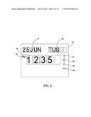 METHOD AND DEVICE FOR SCOREKEEPING WATCH diagram and image