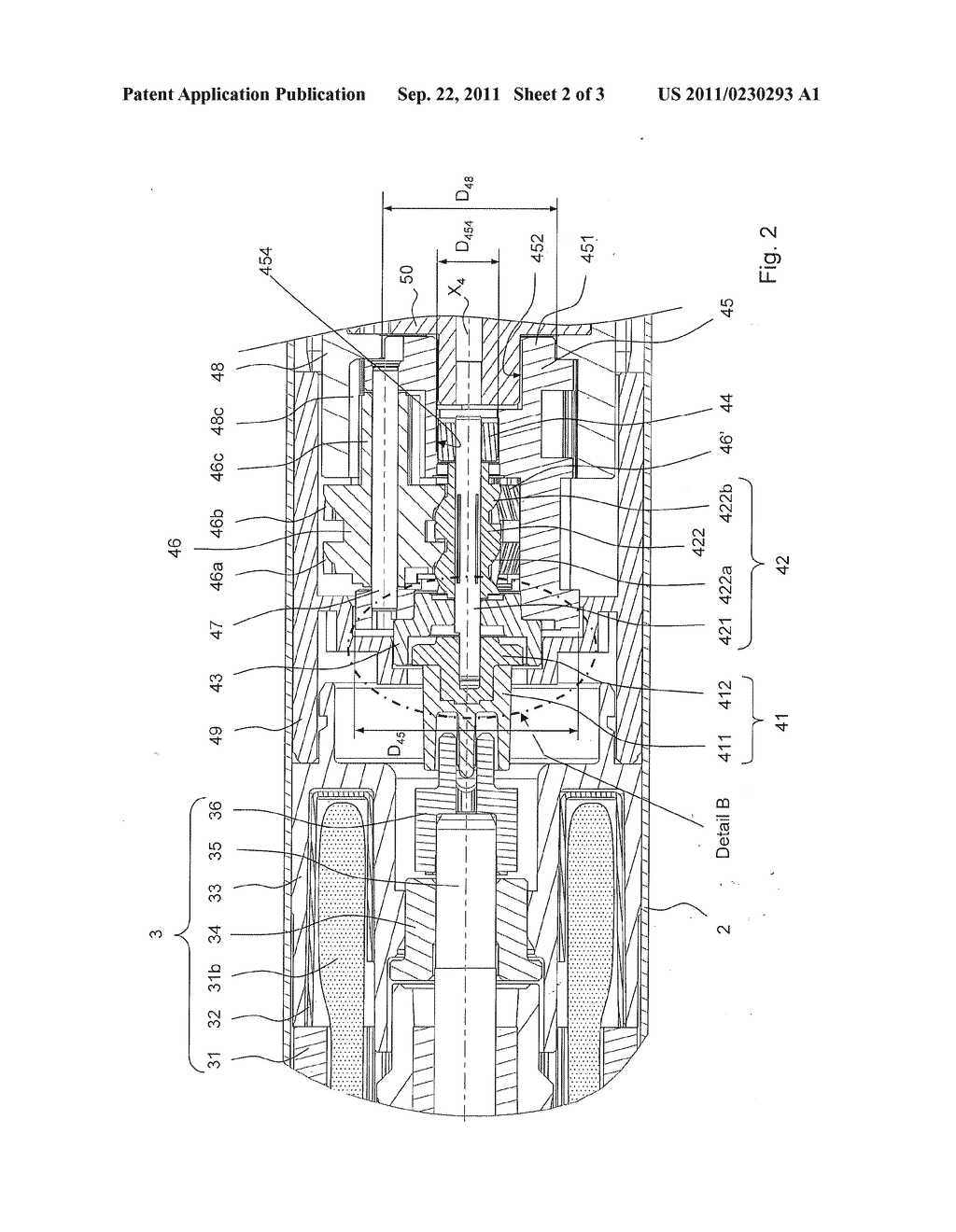 REDUCTION GEAR AND AN ELECTRIC ACTUATOR INCLUDING SUCH A REDUCTION GEAR - diagram, schematic, and image 03