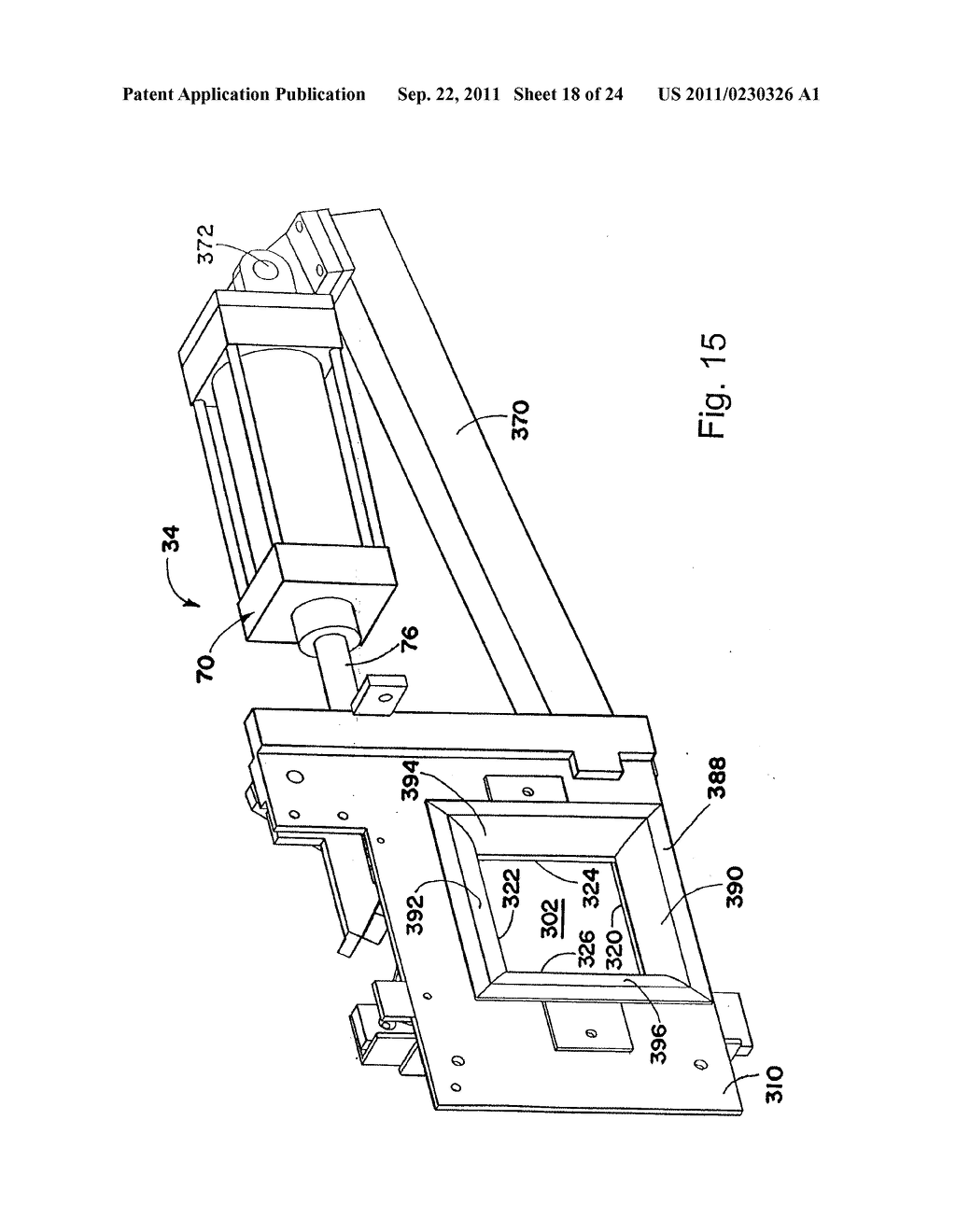 DUNNAGE CONVERSION MACHINE WITH TRANSLATING GRIPPERS, AND METHOD AND     PRODUCT - diagram, schematic, and image 19