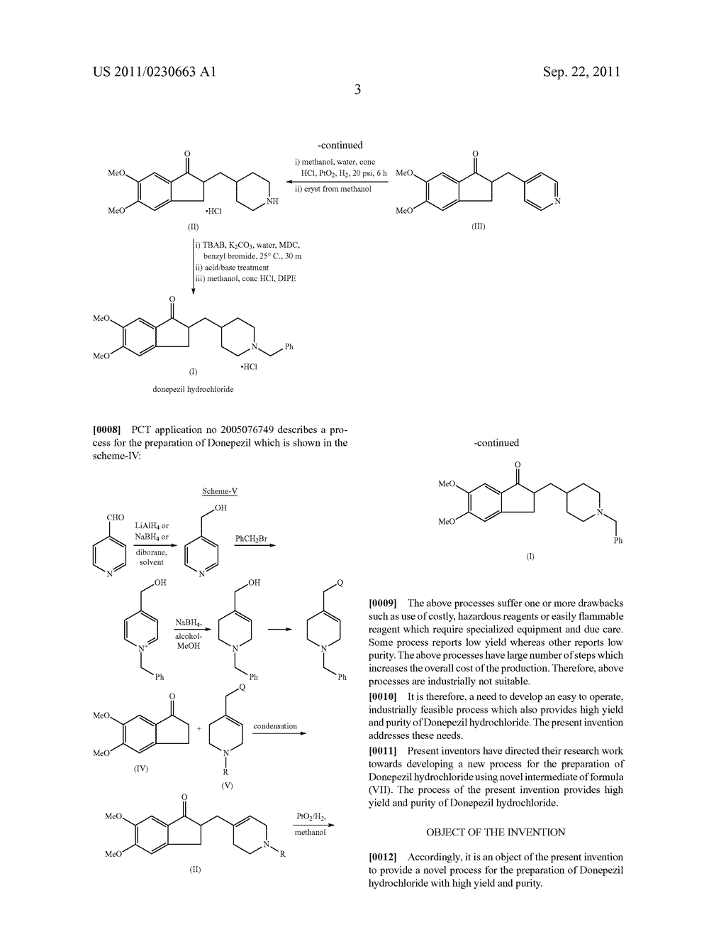 PROCESS FOR THE PREPARATION OF DONEPEZIL HYDROCHLORIDE - diagram, schematic, and image 04