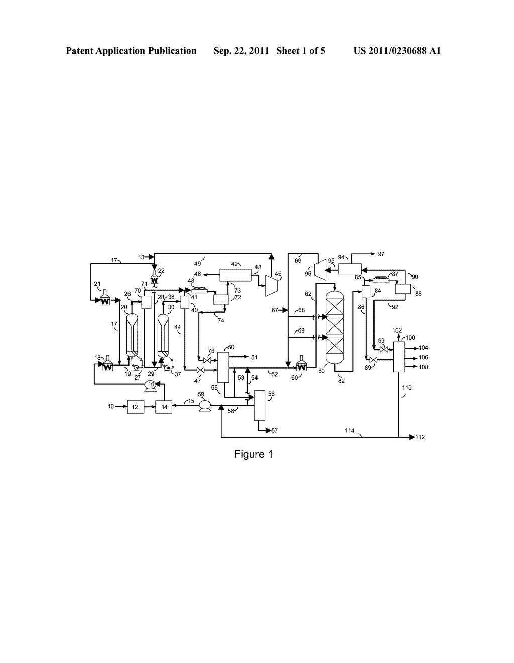 COAL CONVERSION PROCESS AND PRODUCTS, COMPRISING TWO DIRECT EBULLATED BED     LIQUEFACTION STAGES AND A FIXED BED HYDROCRACKING STAGE - diagram, schematic, and image 02