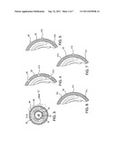 STENT DELIVERY SYSTEM HAVING A FIBROUS MATRIX COVERING WITH IMPROVED STENT     RETENTION diagram and image