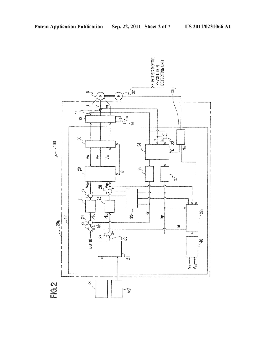 ELECTRIC POWER STEERING APPARATUS AND ELECTRIC MOTOR DRIVING CONTROLLER     USED FOR THE APPARATUS - diagram, schematic, and image 03