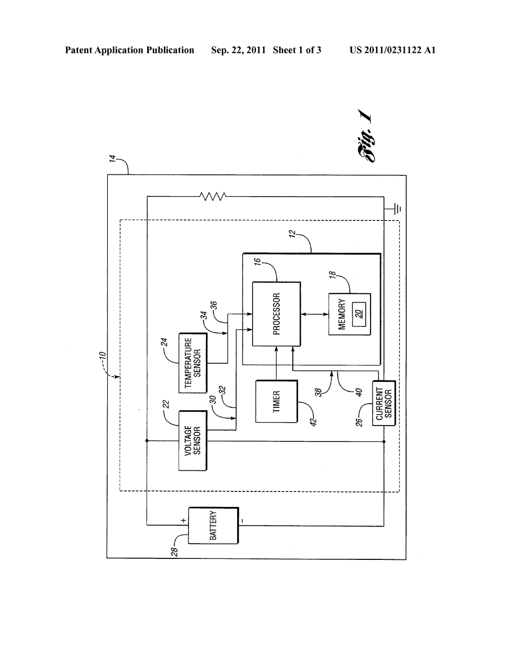 METHOD AND SYSTEM FOR DETERMINING THE KIND OF A BATTERY - diagram, schematic, and image 02